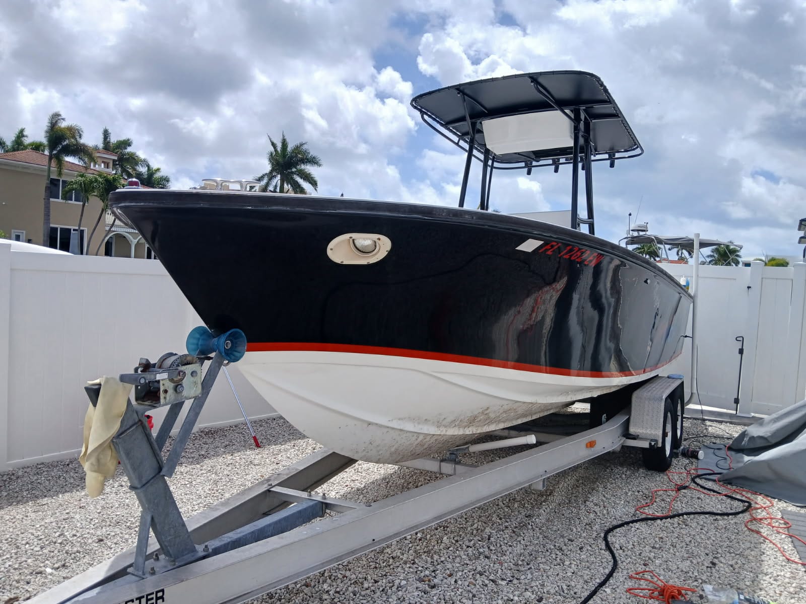 Gelcoat Paint Correction Reflection